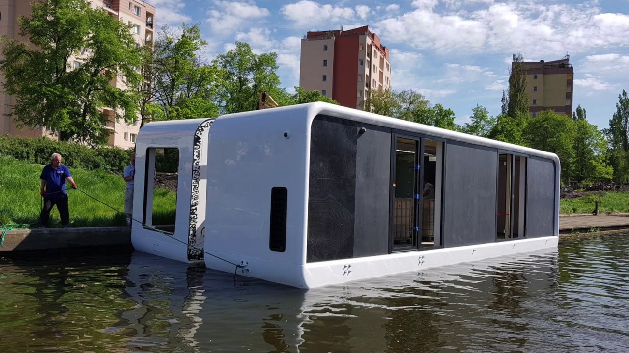 Floodule - World's first modular floating house