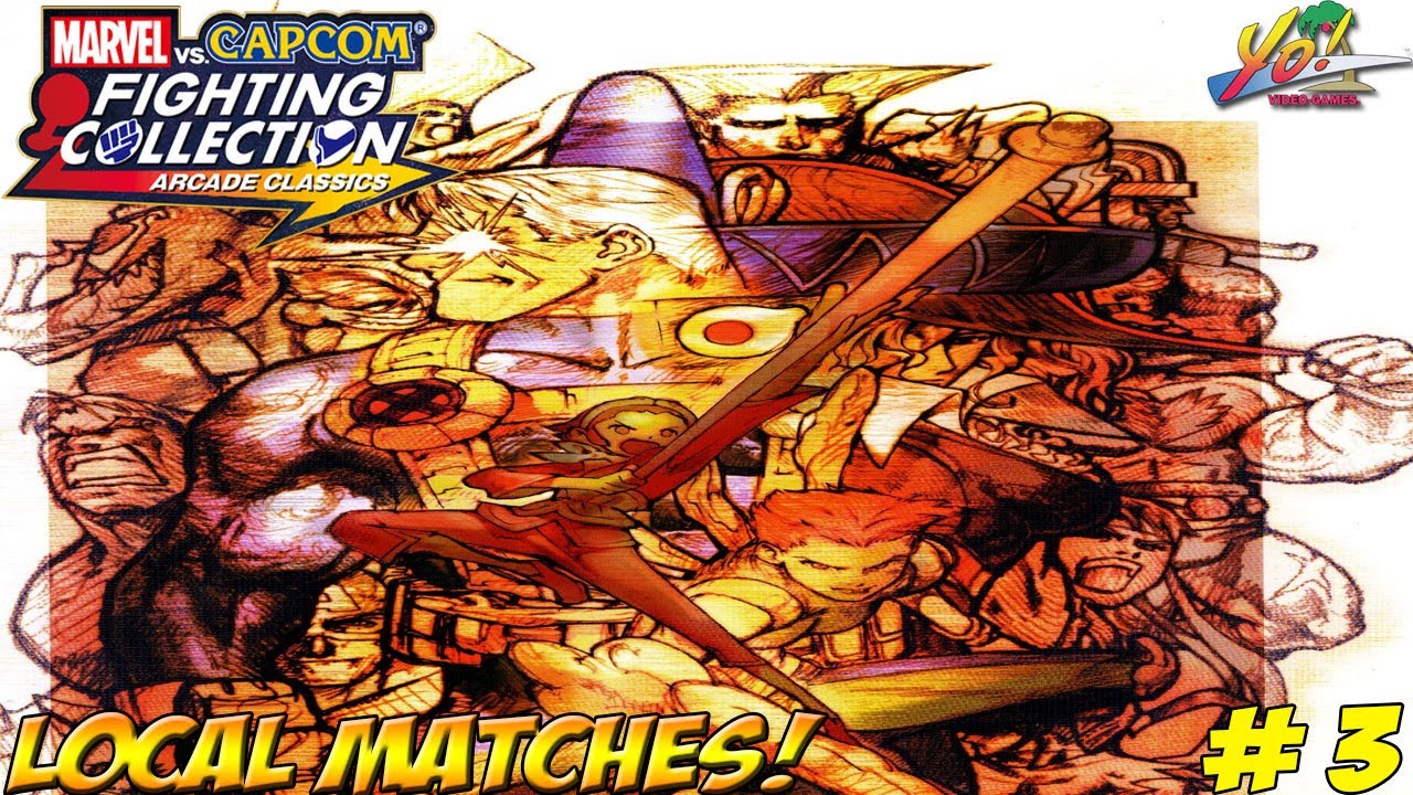 Marvel vs Capcom Fighting Collection: Arcade Classics! Local Matches Part 3 - YoVideogames
