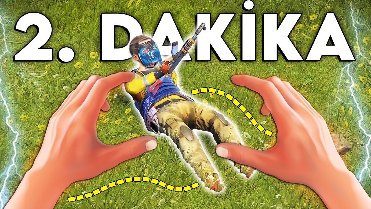 4.000 SAAT RUST HAYATIMIN EN ŞANSLI BAŞLANGICINI YAPTIM ! (2 DAKİKADA AK-47 OLDUM) Rust Türkçe Film