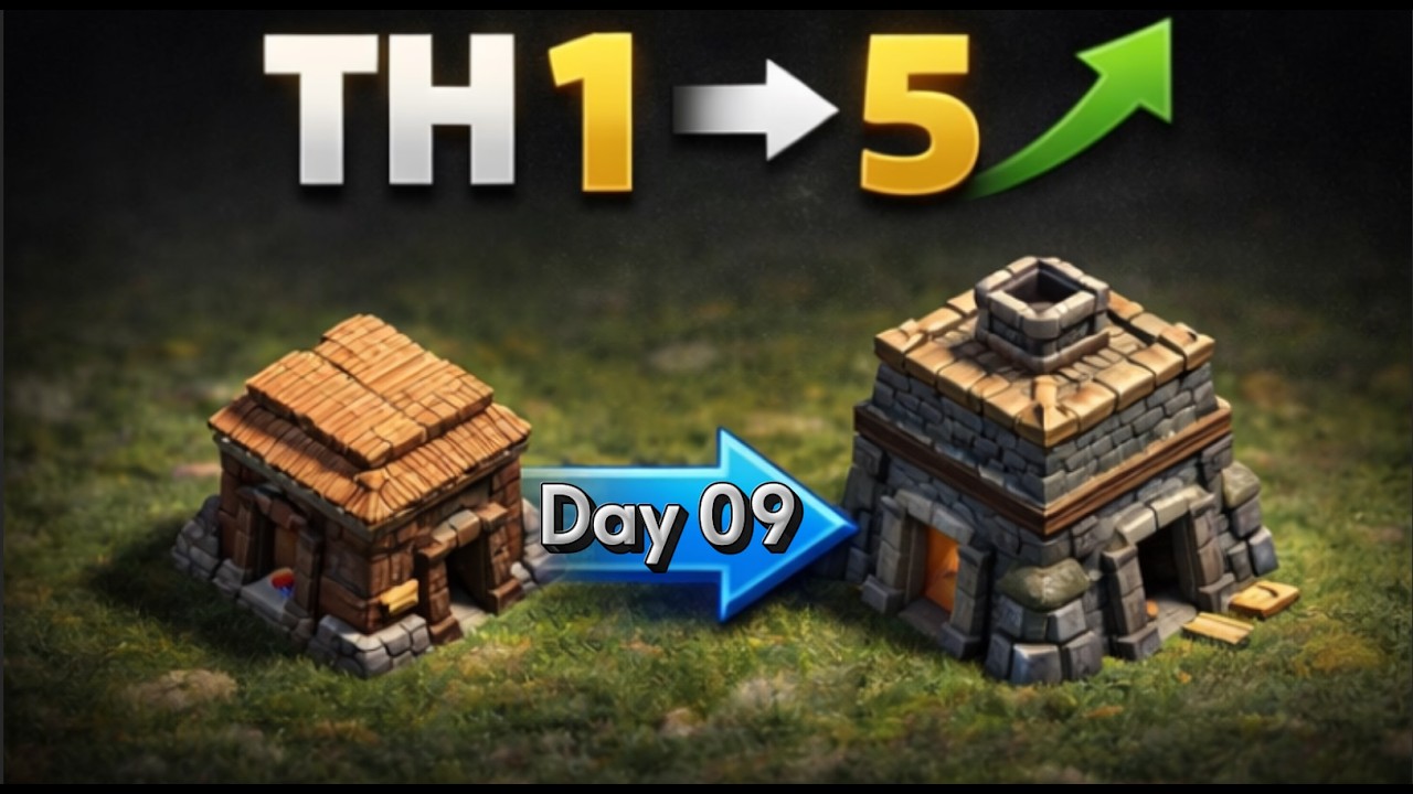 Day 09: of playing Clash of Clans till I go to town hall 18