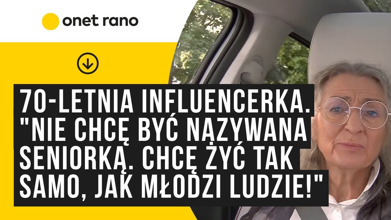 70-letnia influencerka. 
