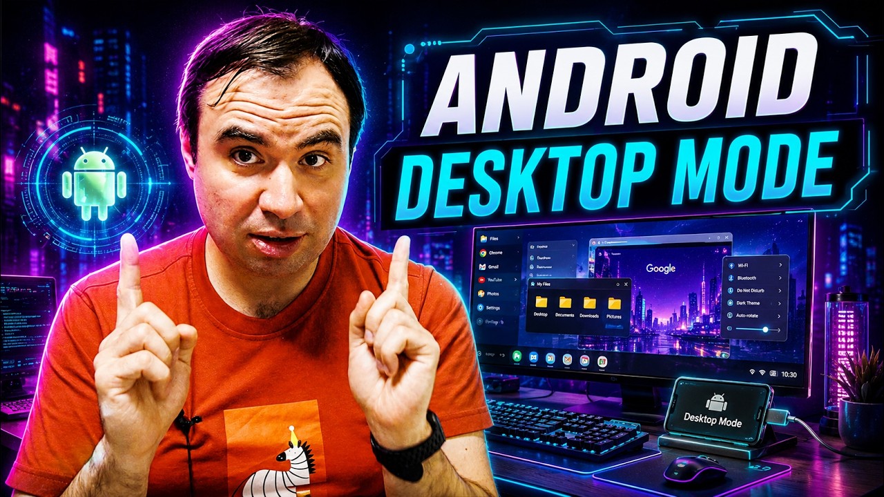 I Tried Android Desktop Mode | Is This the Future of Computing?