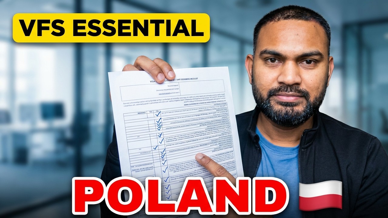 Document No.4 Checklist | Visa-Checklist for Poland 🇵🇱 | #polandworkvisa #checklist #documentation