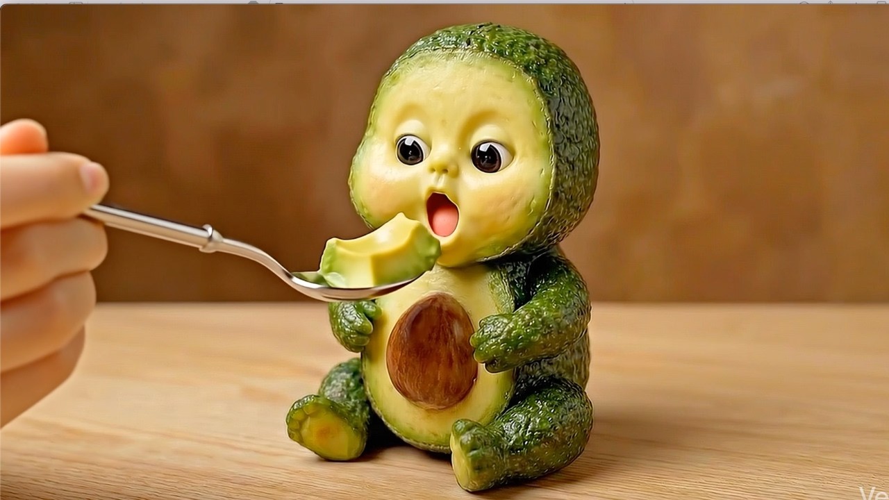 Cute Fruit Babies Eating Fruit | Oddly Satisfying AI |  Part 3