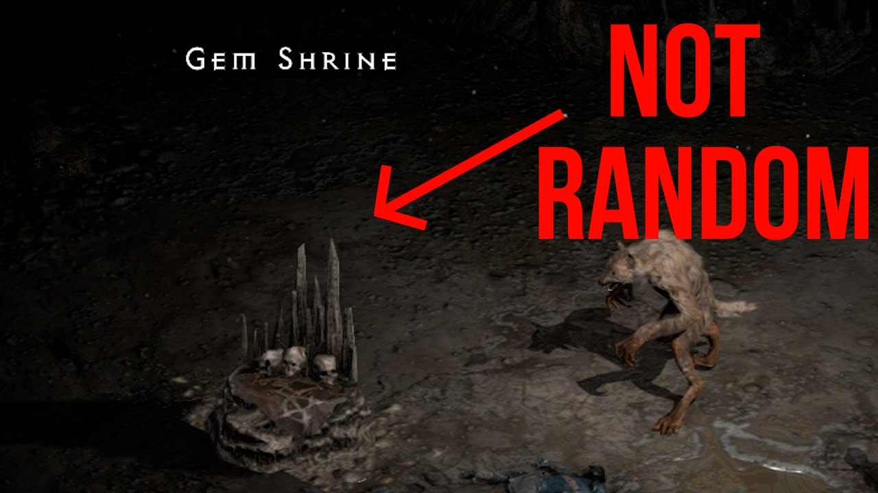 How Gem Shrines TRULY WORK | Diablo 2 - Get Any Gem!
