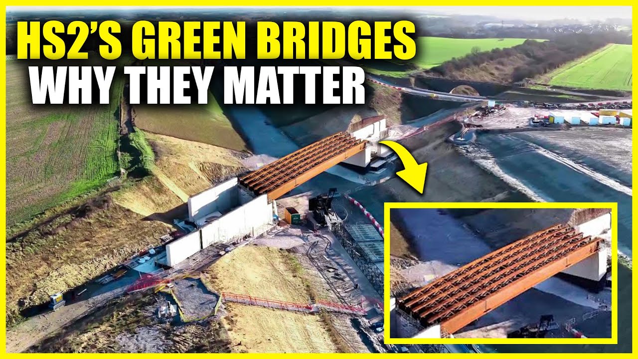 HS2 Green Bridges: Built to Last 500 Years? | Turweston Wildlife Bridge Engineering Explained