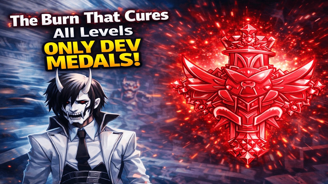 Neon White | The Burn that Cures All Levels | ONLY RED DEVELOPER MEDALS!