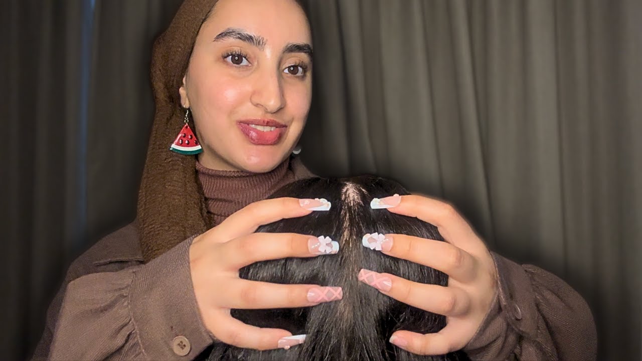 ASMR Scalp Scratching Until My Nails Fall Off 💅🏼 (NO TALKING, NO MOUTH SOUNDS)