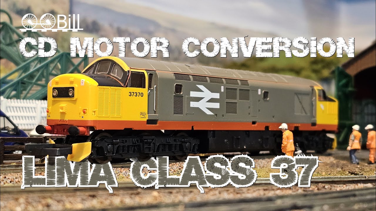 CD Motor Conversion of Lima Class 37 Purchased at the 2025 Falkirk Model Railway Exhibition