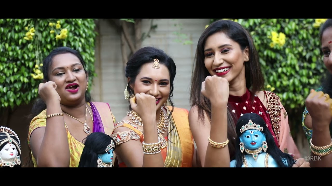 Grand Indian Wedding || Haldi || RBK STUDIO || Chandrakanth + Bindu || Video01