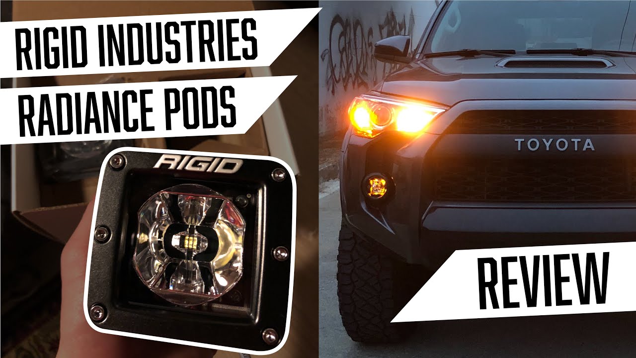 RIGID INDUSTRIES RADIANCE PODS - REVIEW