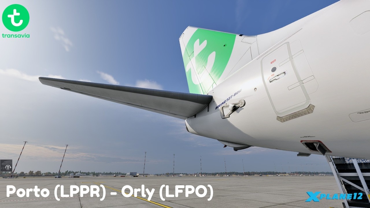 ORLY LANDING 06 / TRANSAVIA FRANCE B738