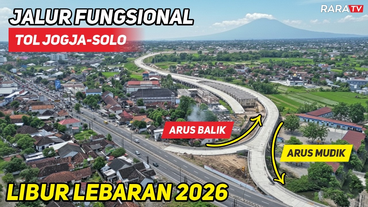 DIPASTIKAN FUNGSIONAL‼️Exit Tol Purwomartani Untuk Arus Mudik/Balik Lebaran 2026
