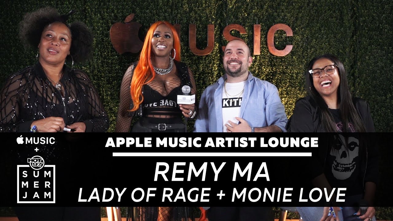 Реми Ма высказалась сразу после выступления на Summer Jam в Apple Music Artist Lounge.