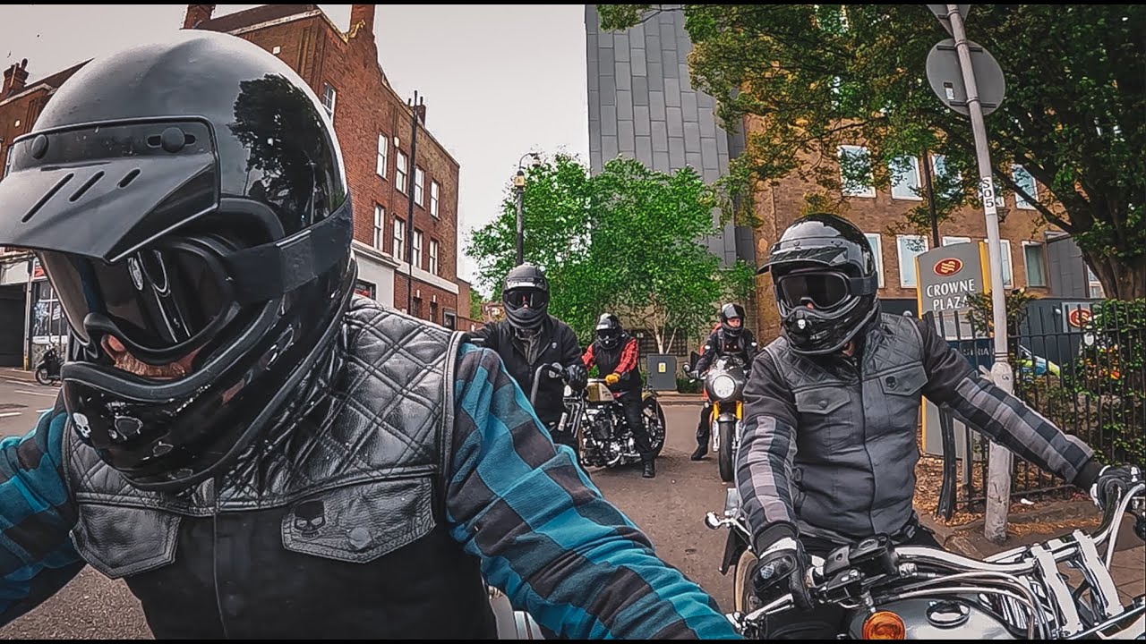 Stonehenge on a Harley Davidson and London's Ace Cafe with the BobHead Boys !