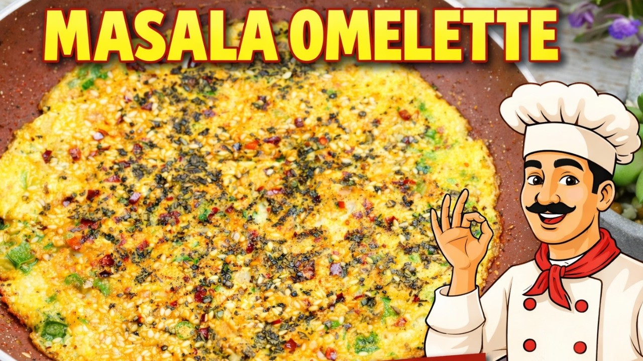 5 Minute Masala Omelette | Easy Egg Breakfast Recipe | Easy Breakfast Idea | YN Food Affair