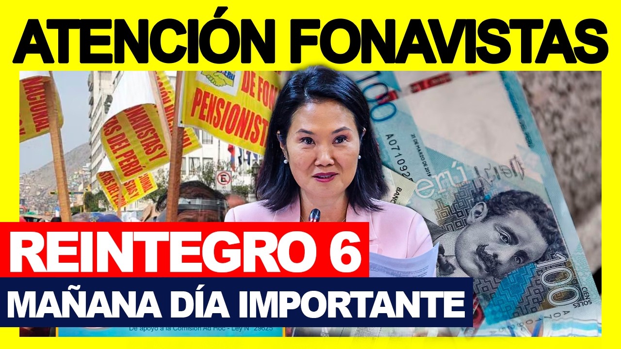 FONAVI PAGO REINTEGRO 6, MA&Ntilde;ANA D&Iacute;A IMPORTANTE FONAVISTAS,  TENEMOS NOVEDADES / DEFINEN CRITERIOS