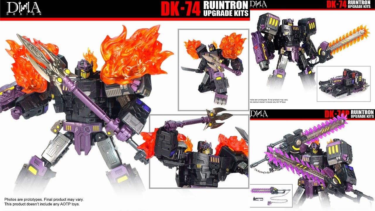 БОЛЕЕ 50 ДОЛЛАРОВ?!? Комплект для улучшения DNA Design DK-74 для изображений MEGATRONUS из Age Of...