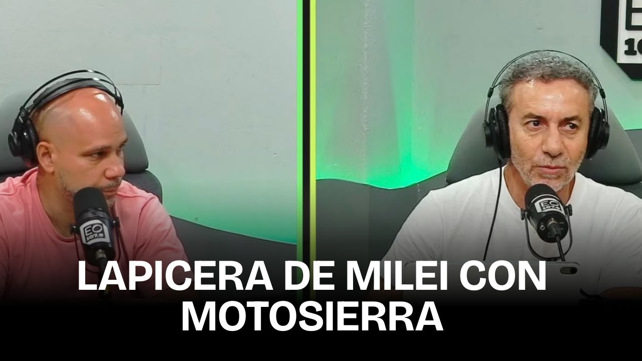 Lapicera de MILEI con motosierra | El pase entre GASULLA y MAJUL