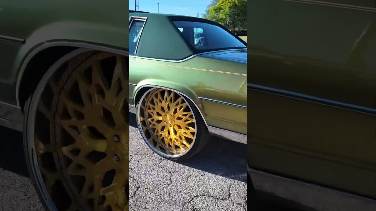 Delta88 beating on gold #saviniwheels #317 #naptownwhips #naptown