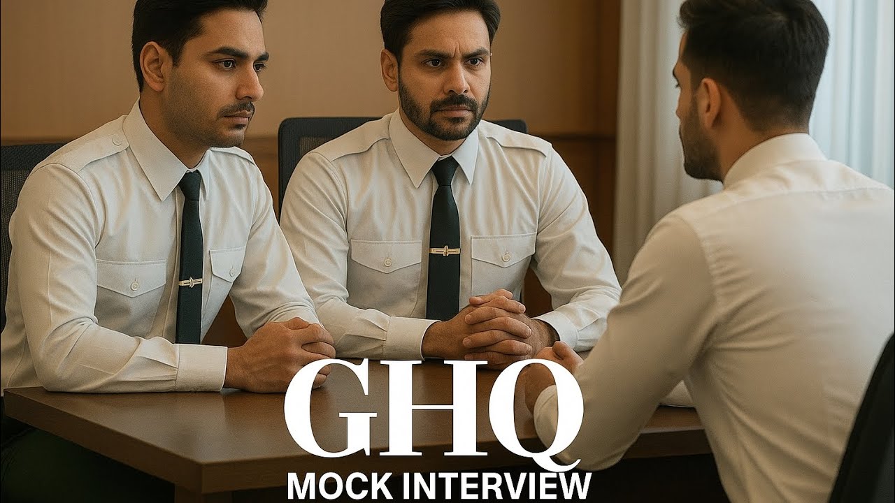 GHQ Civilian Jobs Mock Interview 2025 | Basic Questions & Preparation Guide