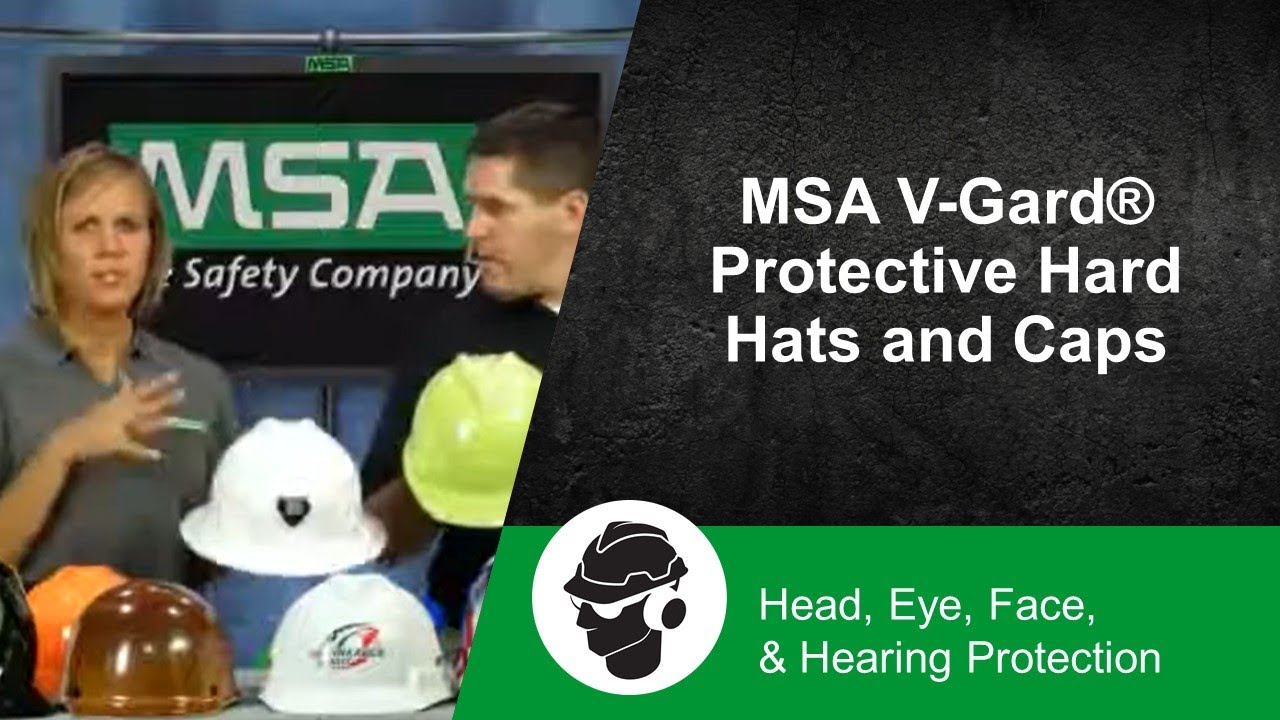MSA V-Gard® Protective Hard Hats and Caps