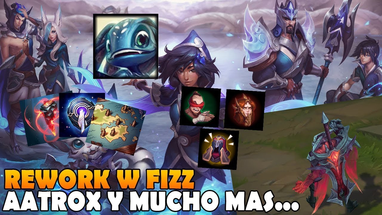NoticiasPBE | ALAS EN AATROX - SPLASH - REWORK W FIZZ Y MUCHO M&Aacute;S!! | League of Legends