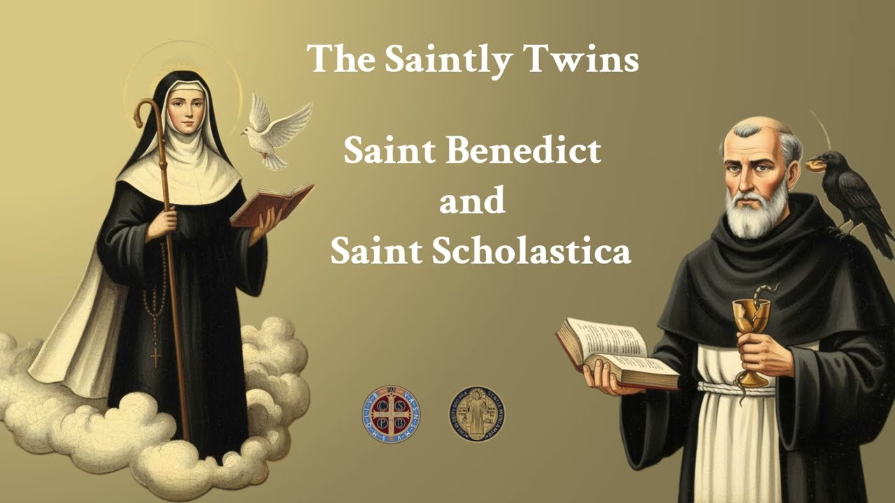 The Saintly Twins  : Saint Benedict and Saint Scholastica