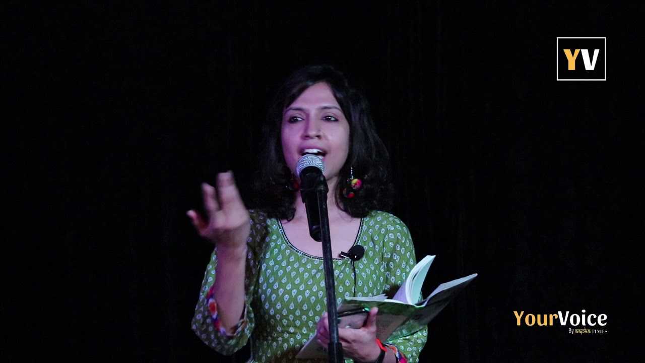 RJ Sayema reciting Poetry on Bachpan, Mohabbat and Azaadi written by her Father I Your Voice I Delhi