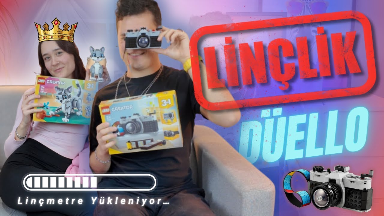 Tam Linçlik 'O Mu Bu Mu?' Soruları Eşliğinde Lego 🫣😬