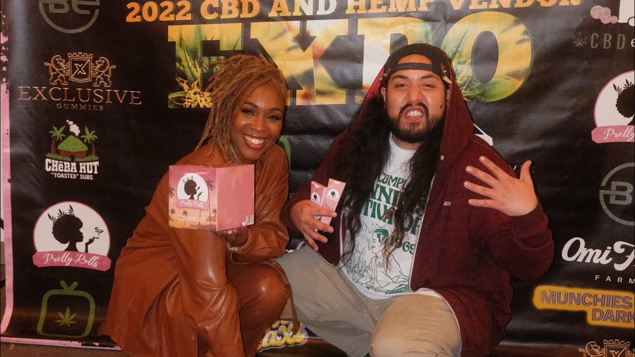 Pretty Rolls CBD expo Dallas Tx