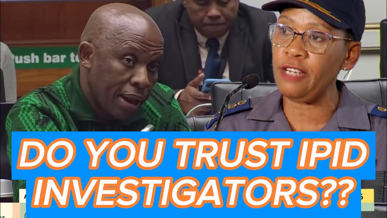 MKP SKHOSANA VS GEN MOSIKILI - IM A POLICE I MUST STAY AWAY FROM BOTHERING IPID WORK