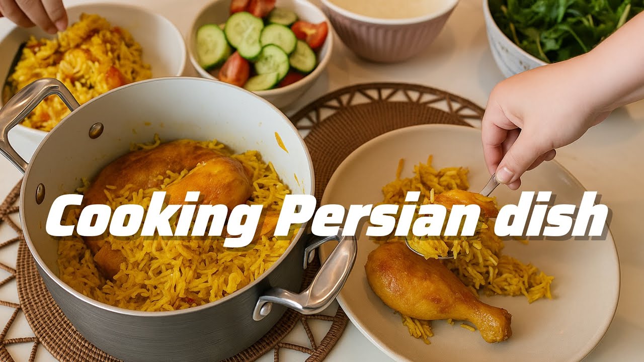 ✨ Slow Living in London | Iranian Cooking, Grocery Shopping & Cozy Dinner