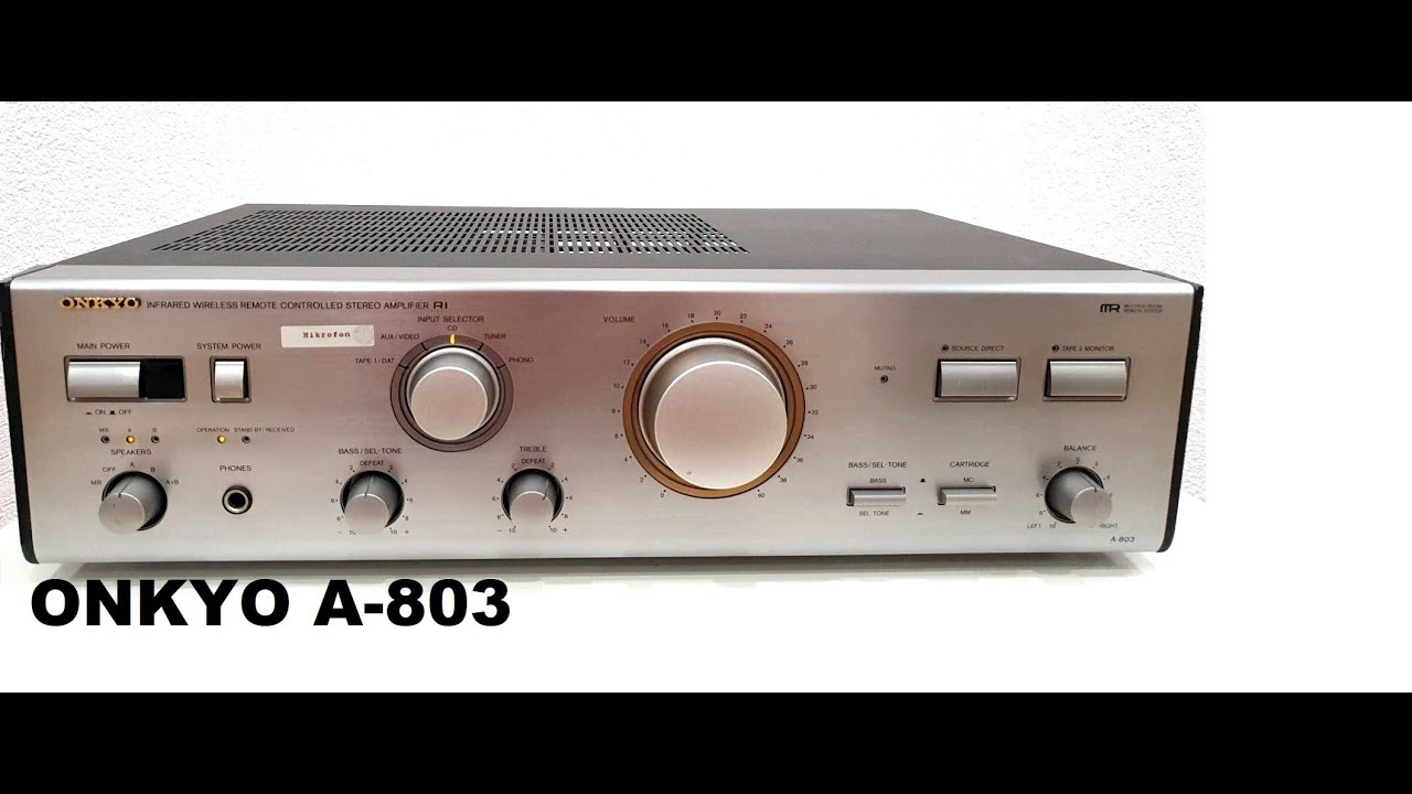 Усилитель ONKYO A-803.