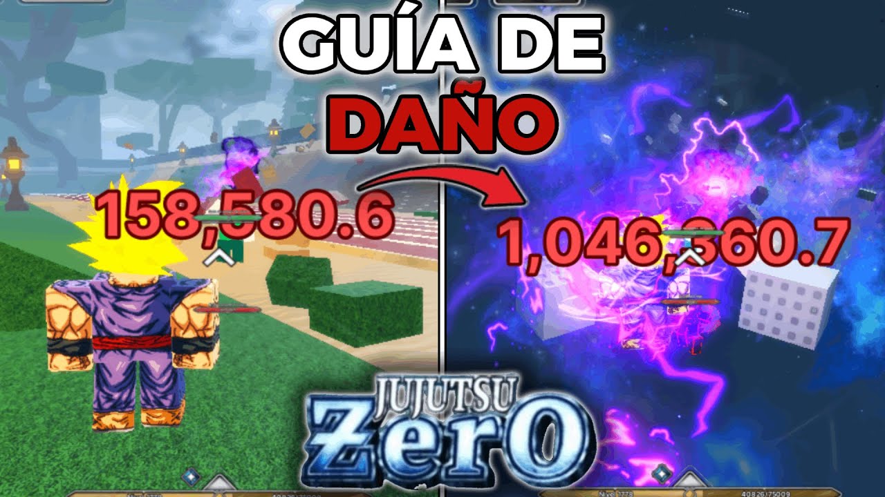 Guía de Daño (Cómo Mejorar tu Ataque al Máximo) en Jujutsu Zero [Roblox]