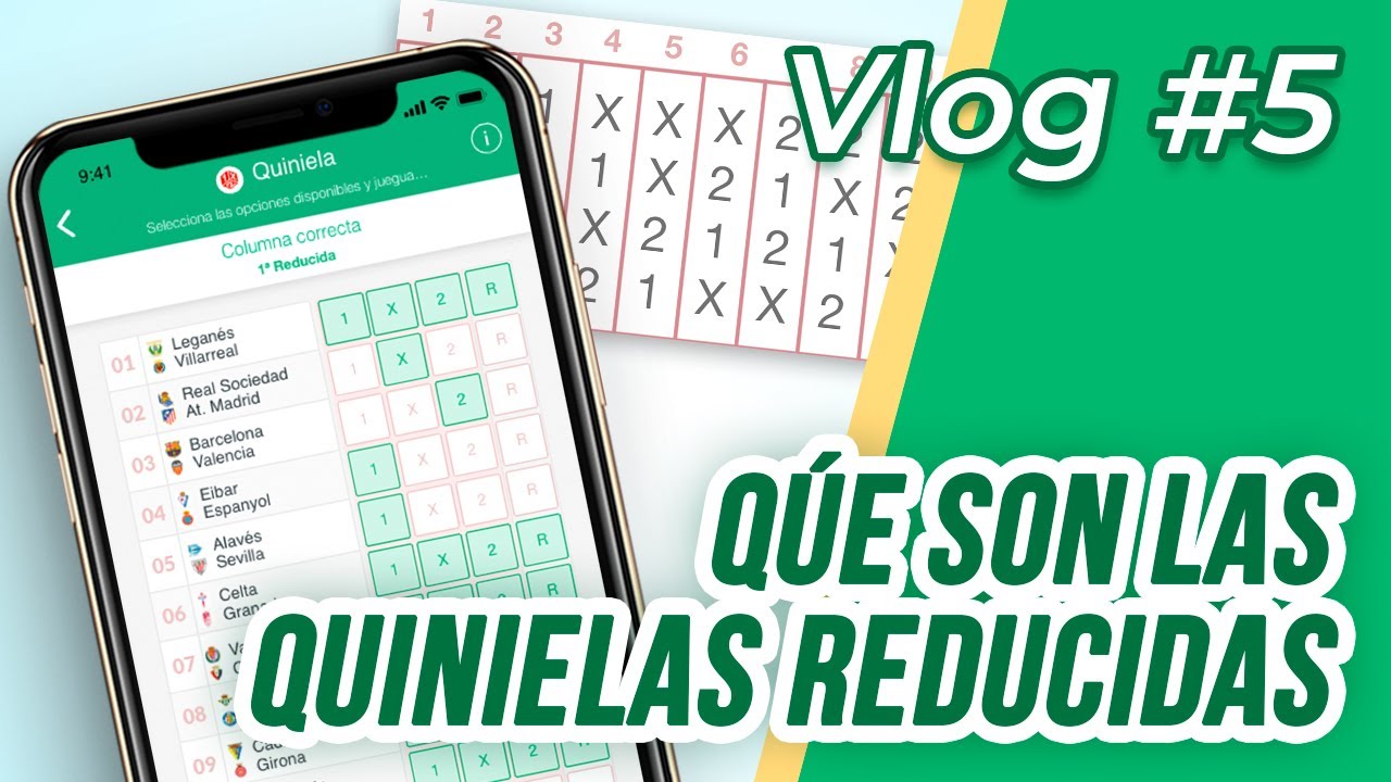 QUÉ SON LAS QUINIELAS REDUCIDAS | Vlog #5