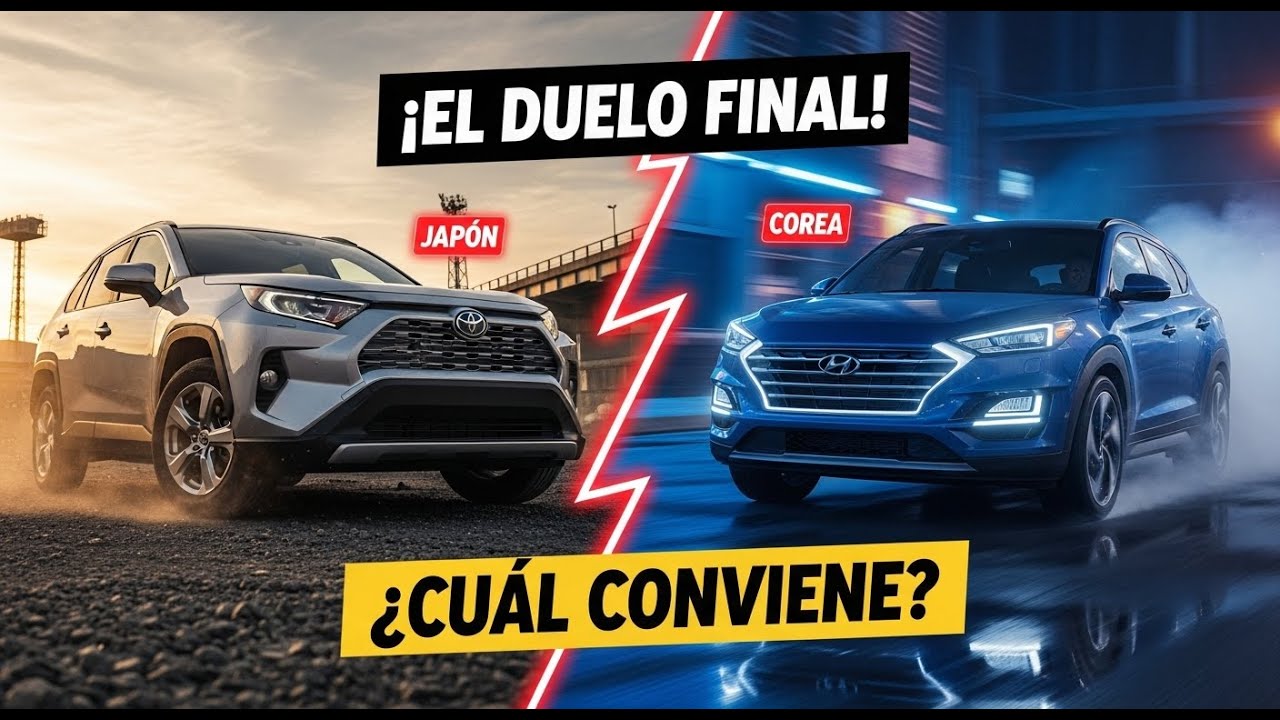 🔥 TOYOTA RAV4 vs HYUNDAI TUCSON ¿cuál conviene de verdad?