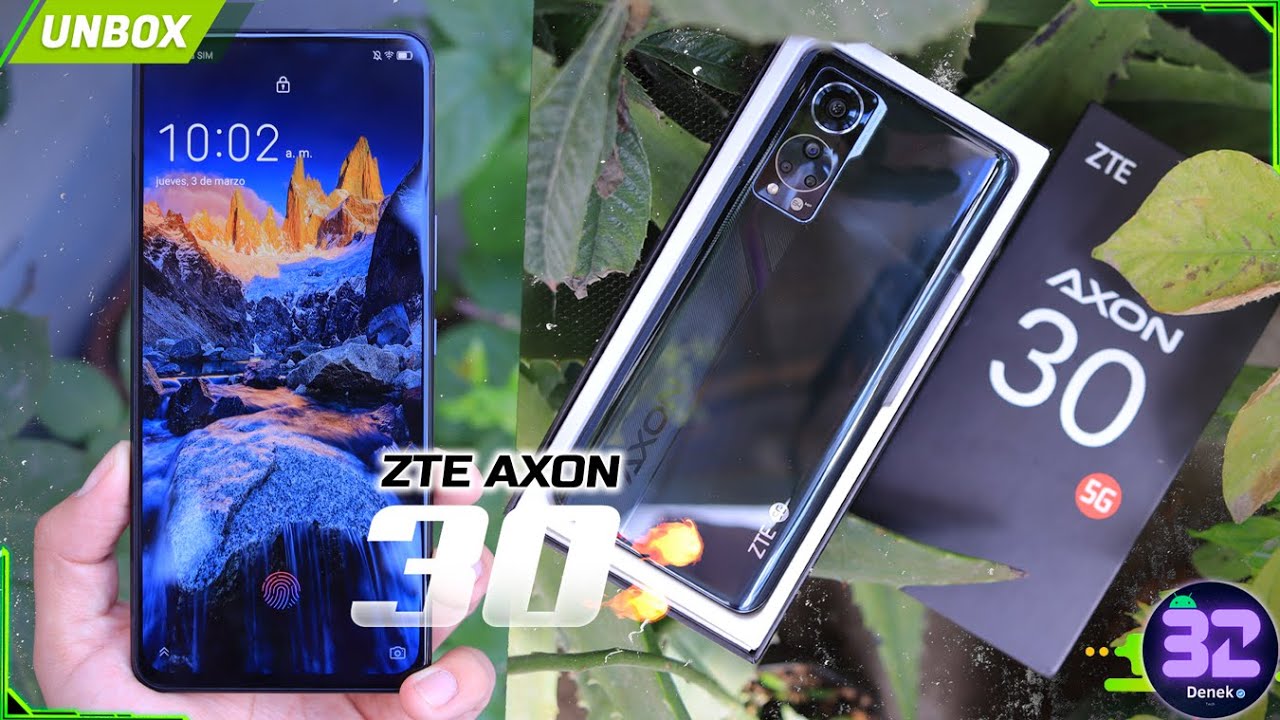 ZTE AXON 30 5G Unboxing en Espa&ntilde;ol / Con C&aacute;mara Invisible 😱 &raquo;Denek32