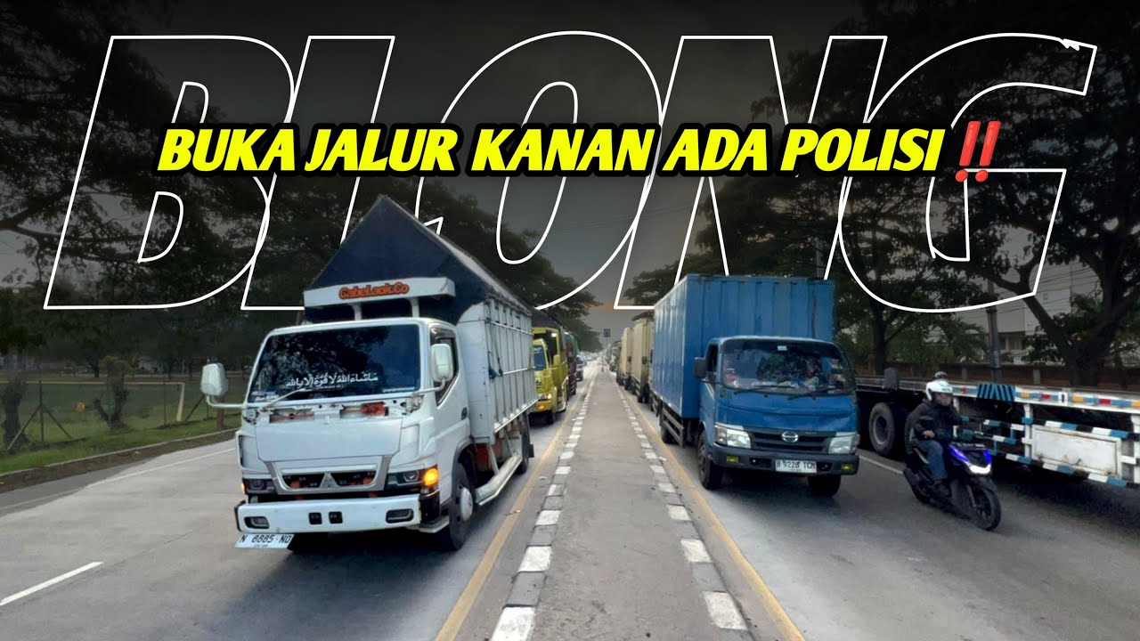 Law4n aruss ‼️ Buka jalur di Kemacetan pantura gara2 truk terguling 🔥 (Mas izzil project) 