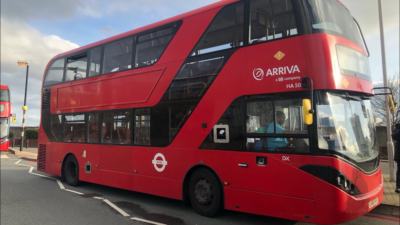 FRV | Arriva London Route SL2 - Walthamstow Central to North Woolwich - (HA50, LK66 HCA)