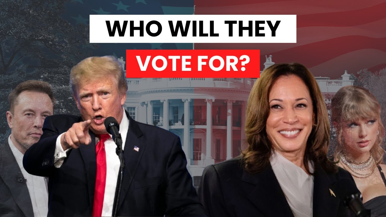 Who Are the Celebrities Backing in the 2024 US Elections? - The Spotlight