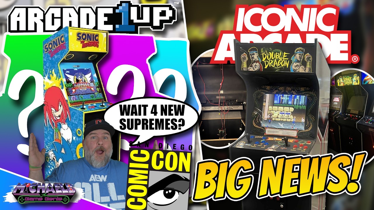 Arcade1Up Big Comic Con 2026 News & Iconic Arcade Double Dragon Update!