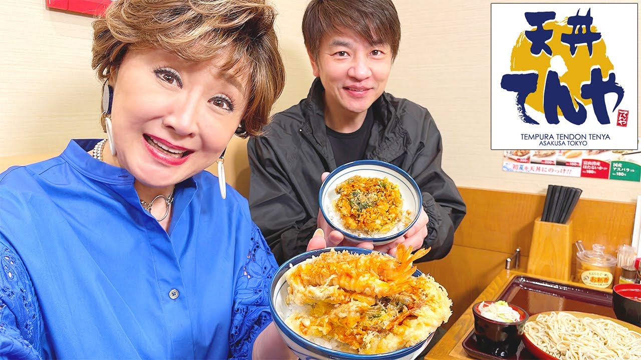 初めて「天丼てんや」に行きました！一言、最高です！