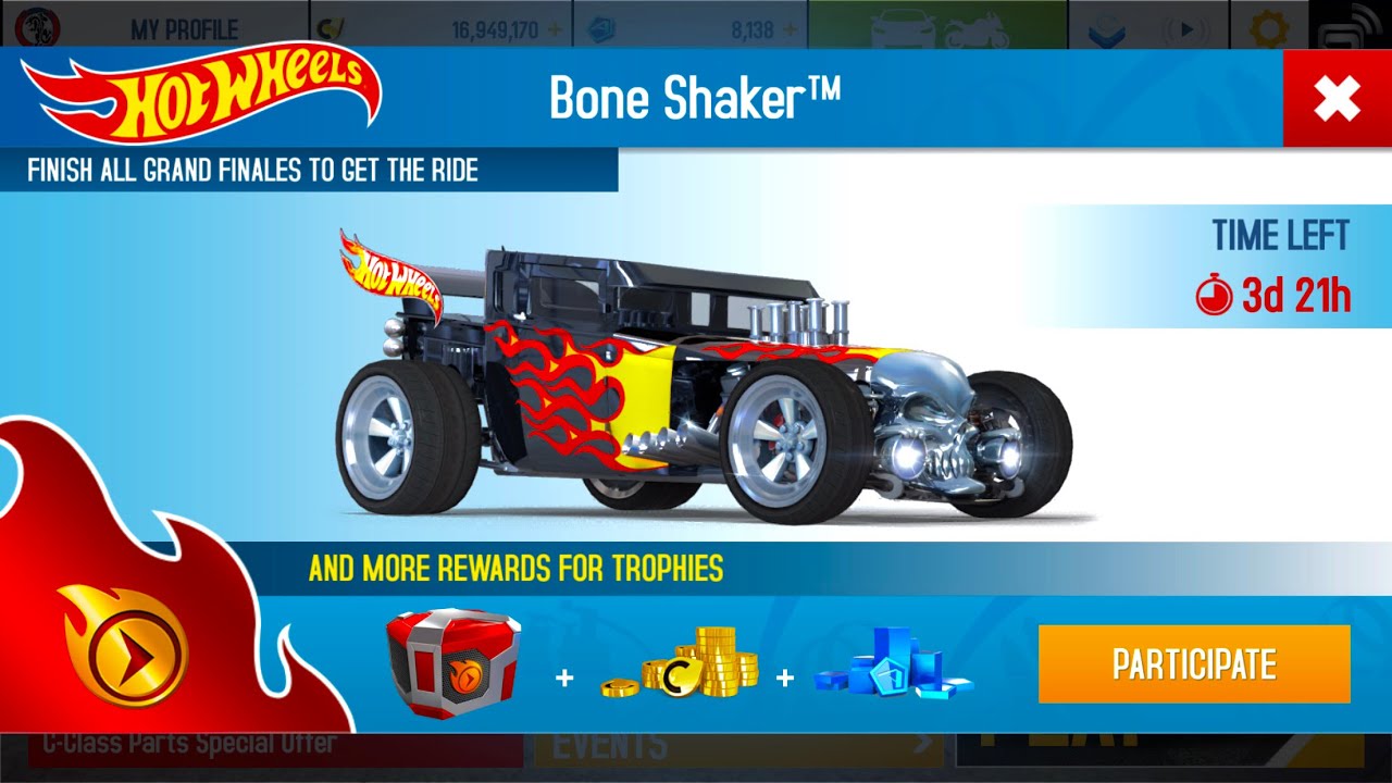 Asphalt 8, Hot Wheels - Bone Shaker Championship, FIRST LOOK