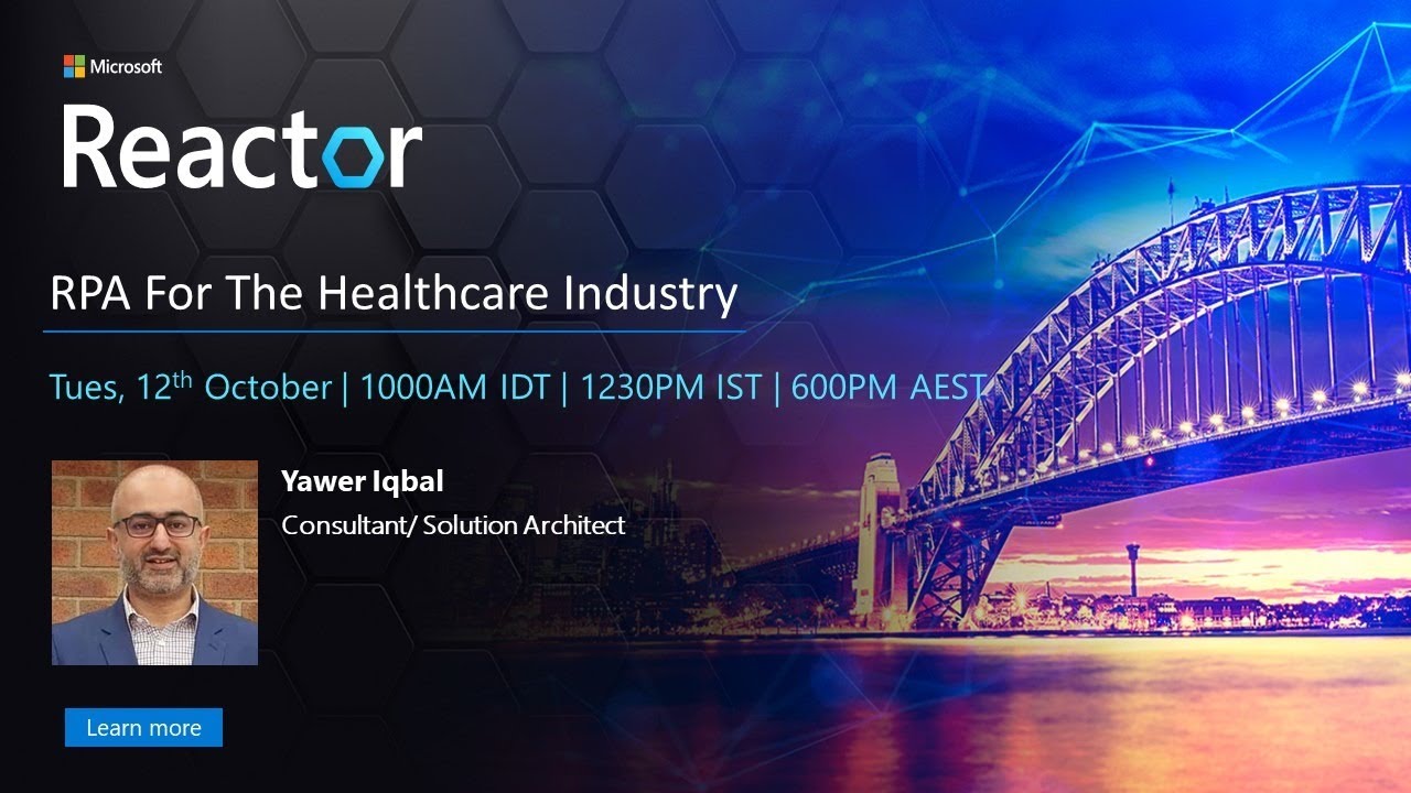 RPA for The Healthcare Industry