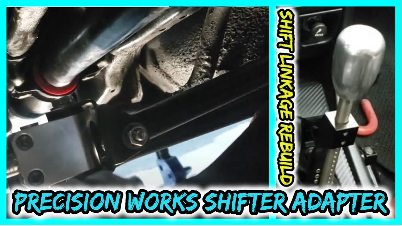 K-TUNED STYLE😎❗ - Installing Precision Works Shifter Adapter & Short Shifter (Shift Linkage Rebuild)