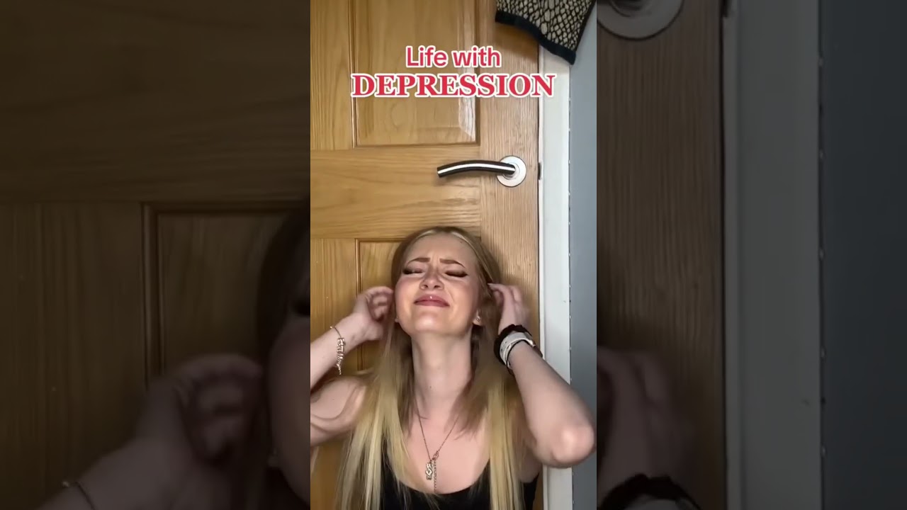 POV : life with depression (everyone&rsquo;s is different 💗) #depression #awareness #mentalhealth