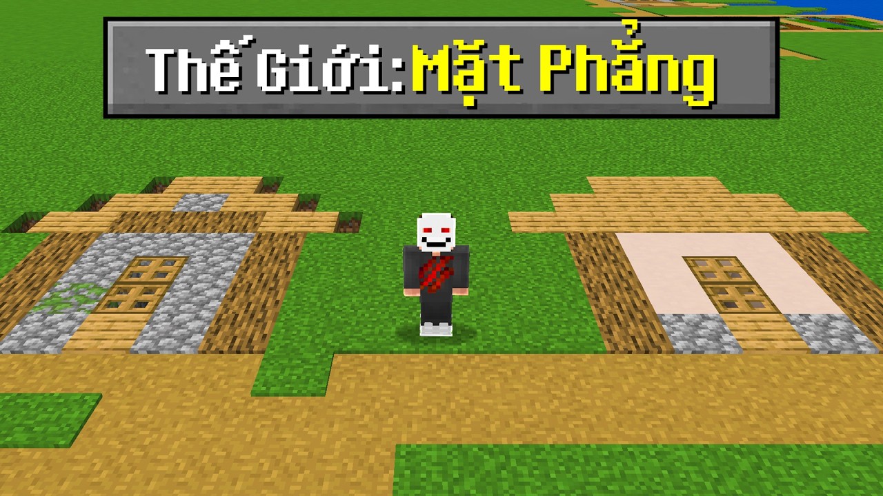 Liệu bạn có Chiến Thắng được Minecraft Mặt Phẳng?