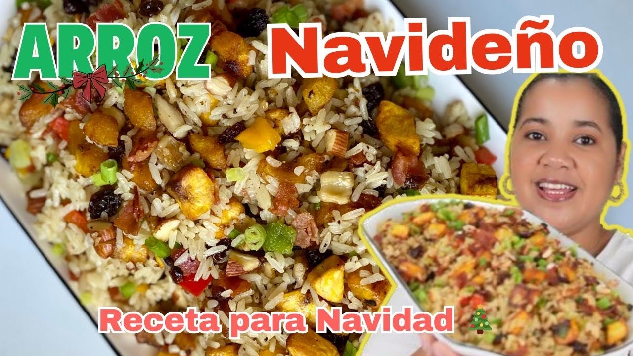 COMO  hacer ARROZ NAVIDEÑO | Trucos para preparar el mejor arroz navideño| #cocinandoconclaris