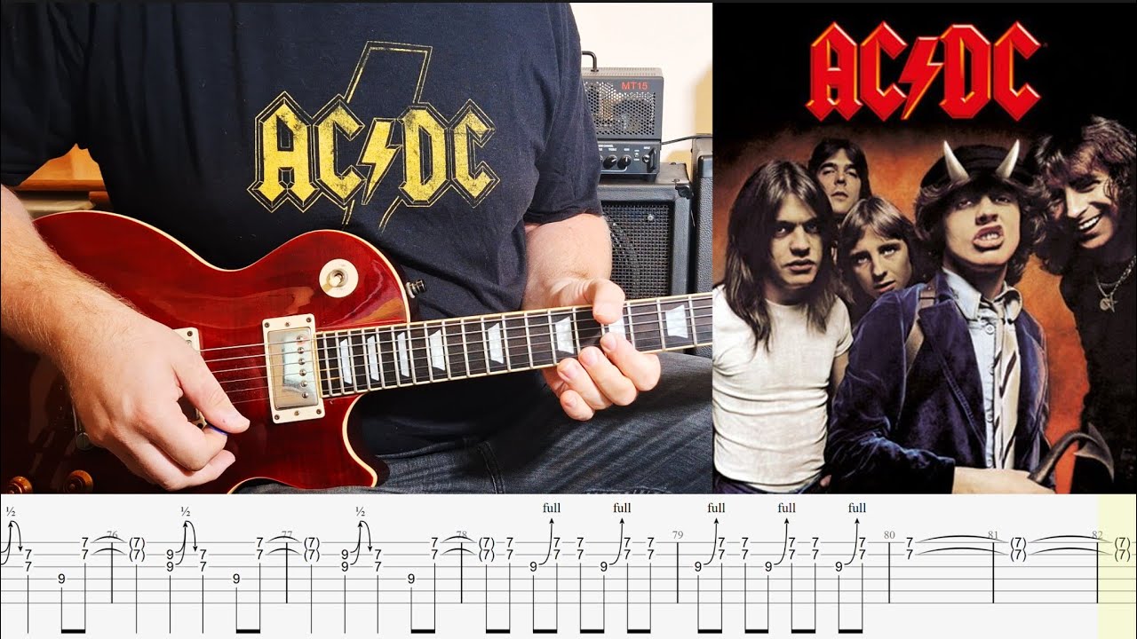 AC/DC - Get It Hot - [Guitar Cover | Tab] - Standard Tuning